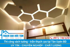 Thi công trần thạch cao tại Tân Uyên Bình Dương